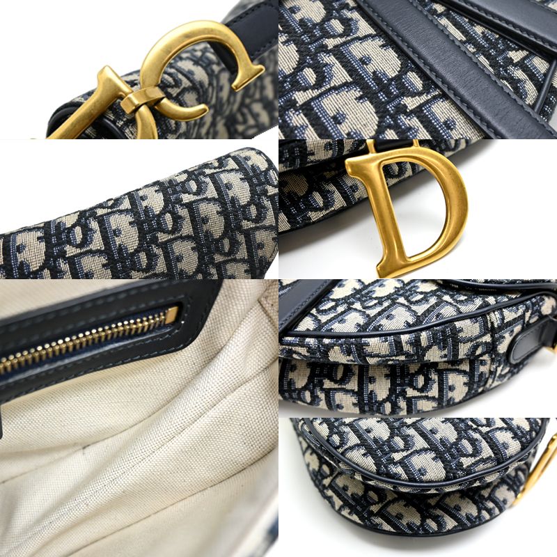 Dior Shoulder Bag Navy — view 7