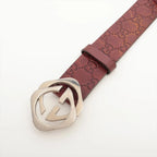 Gucci Guccissima Leather Belt Gentleman — view 2