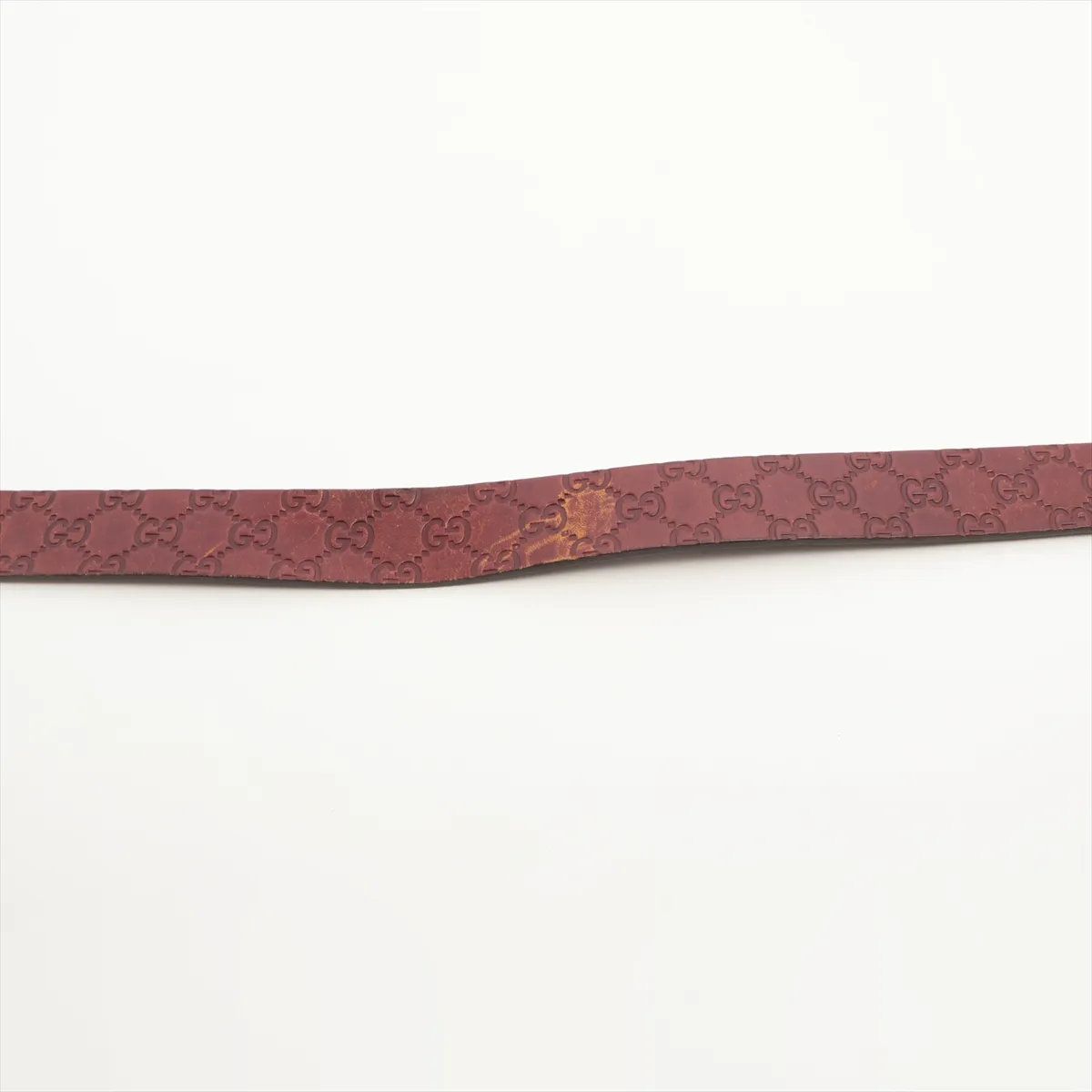 Gucci Guccissima Leather Belt Gentleman — view 4