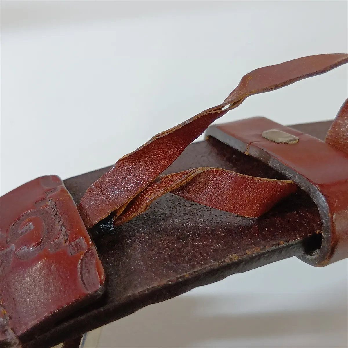 Gucci Guccissima Leather Belt Gentleman — view 6