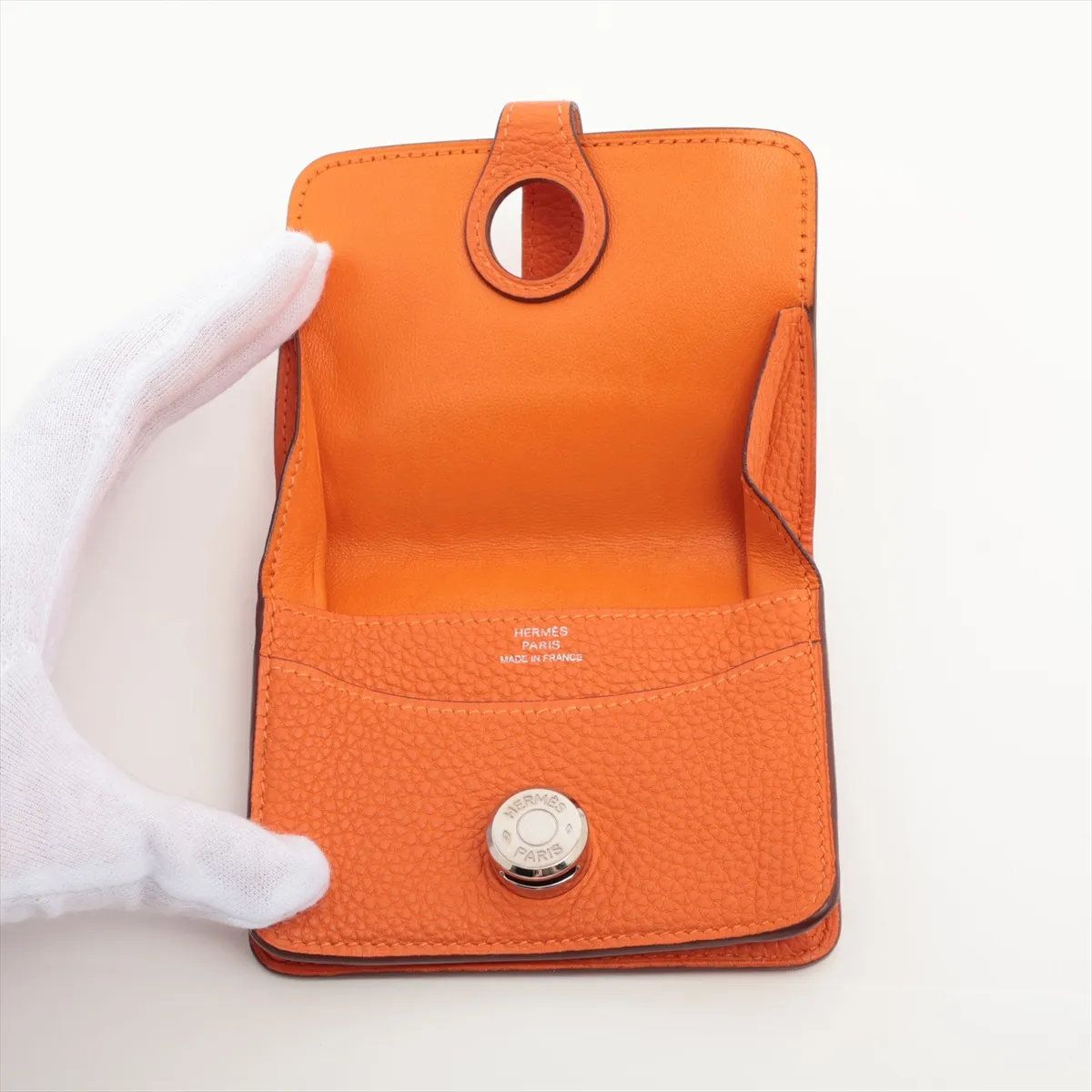Hermes Dogon Coin Purse Togo Leather — view 3