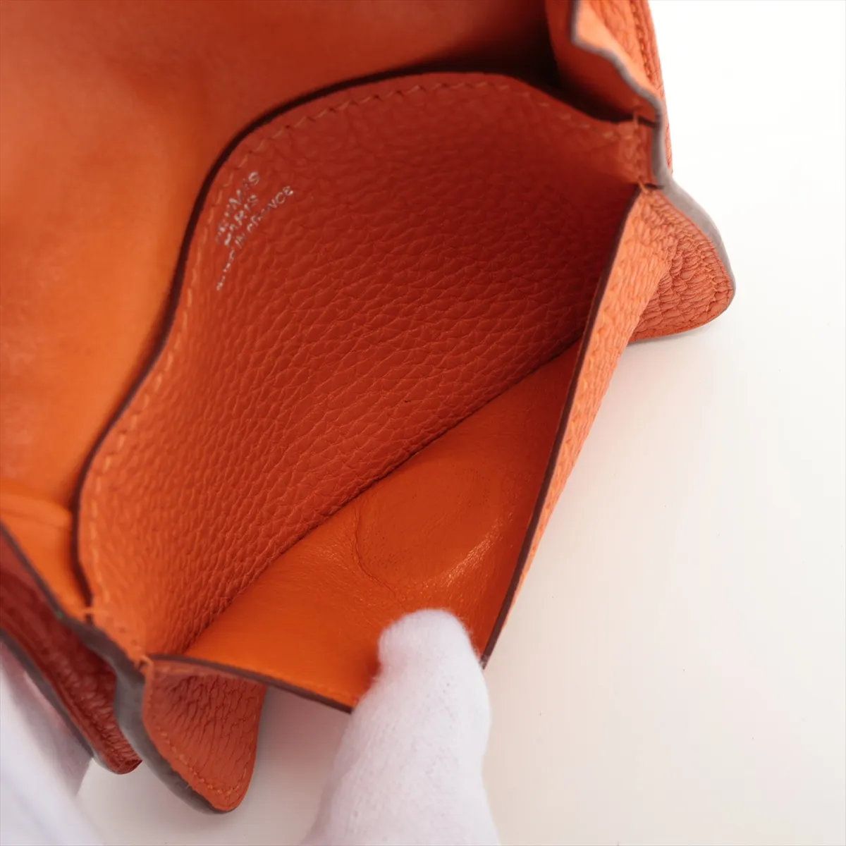 Hermes Dogon Coin Purse Togo Leather — view 4