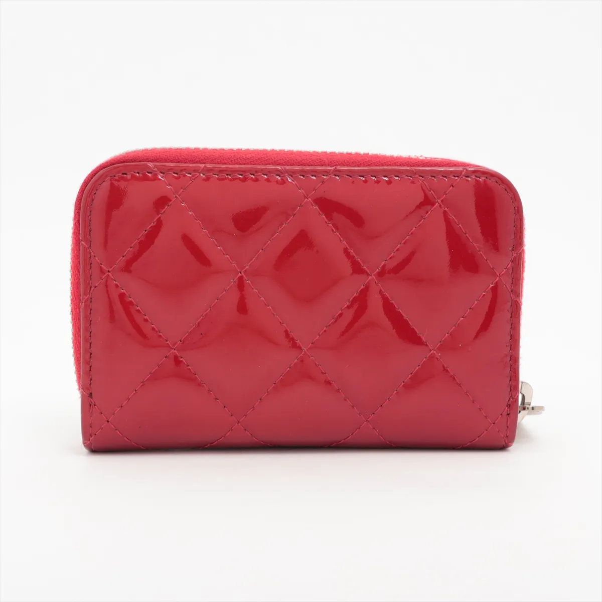Chanel Quilted Leather Coin Purse Zip Around — view 2