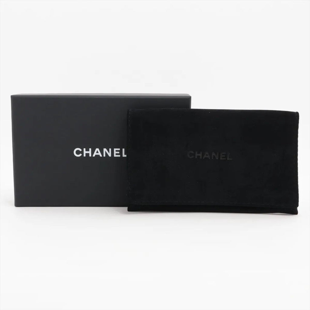 Chanel Quilted Leather Coin Purse Zip Around — view 8