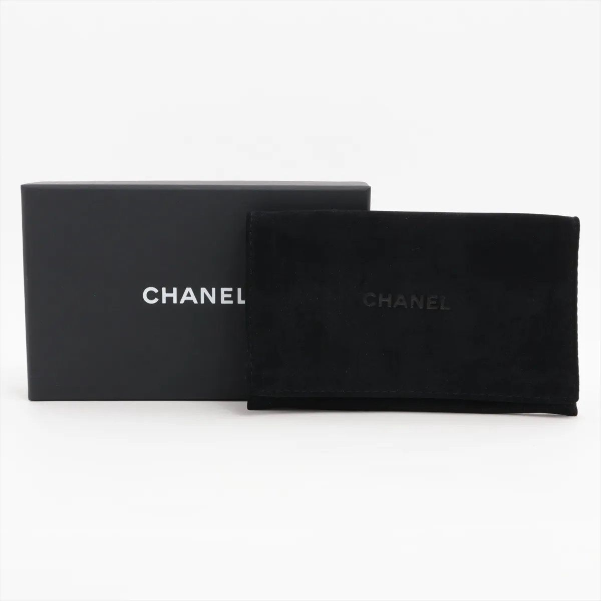 Chanel Quilted Leather Coin Purse Zip Around — view 8