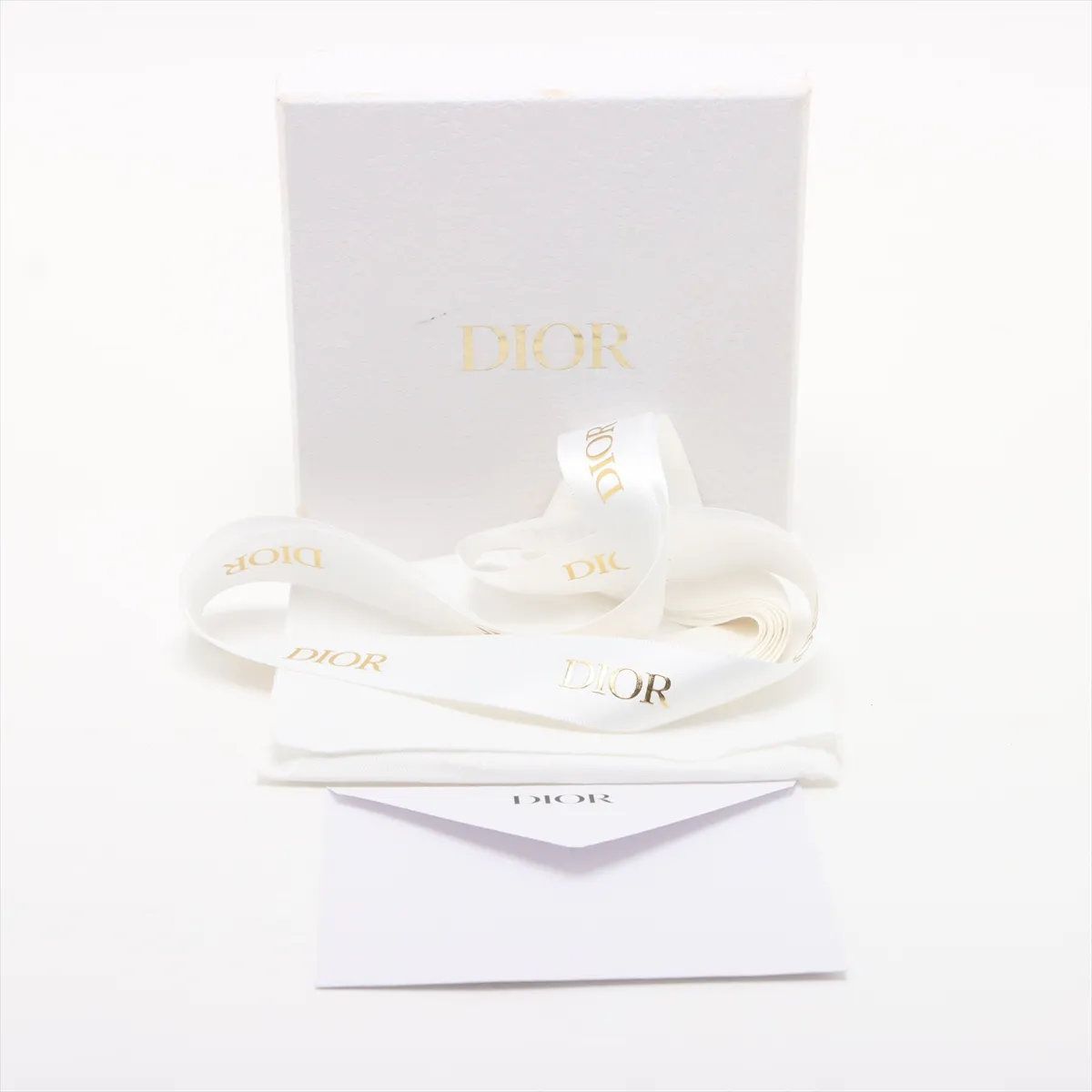 Dior Cannage Heart Dahlia Leather Bifold Wallet Compact — view 7