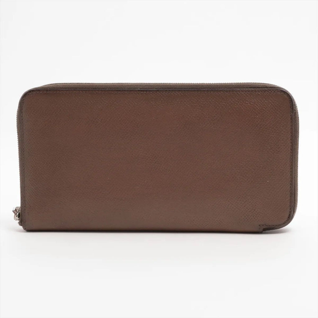 Hermes Azap Long Silk'in Leather Wallet