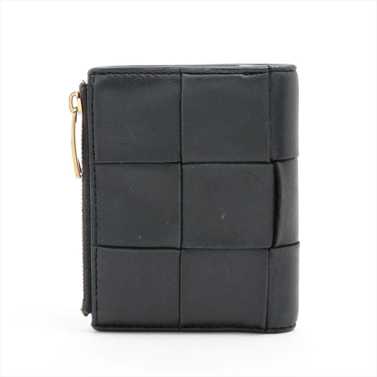 Bottega Veneta Cassette Small Leather Bifold Wallet Intrecciato — view 2