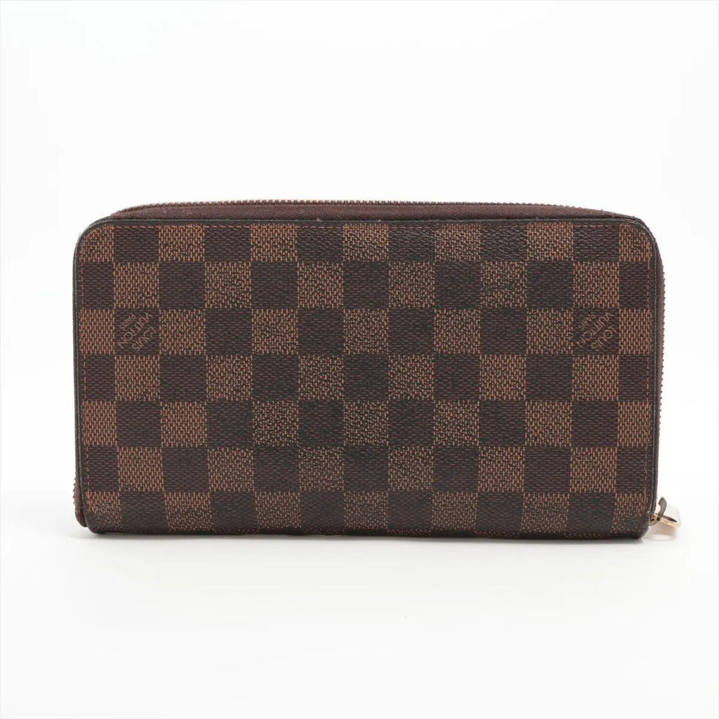 Louis Vuitton Damier Zippy Organizer Leather Wallet Zip Around — view 2