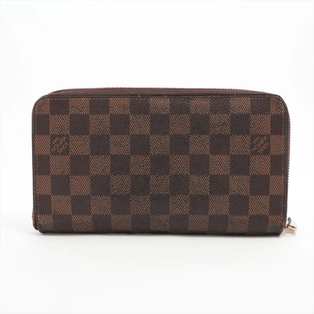 Louis Vuitton Damier Zippy Organizer Leather Wallet Zip Around — view 2