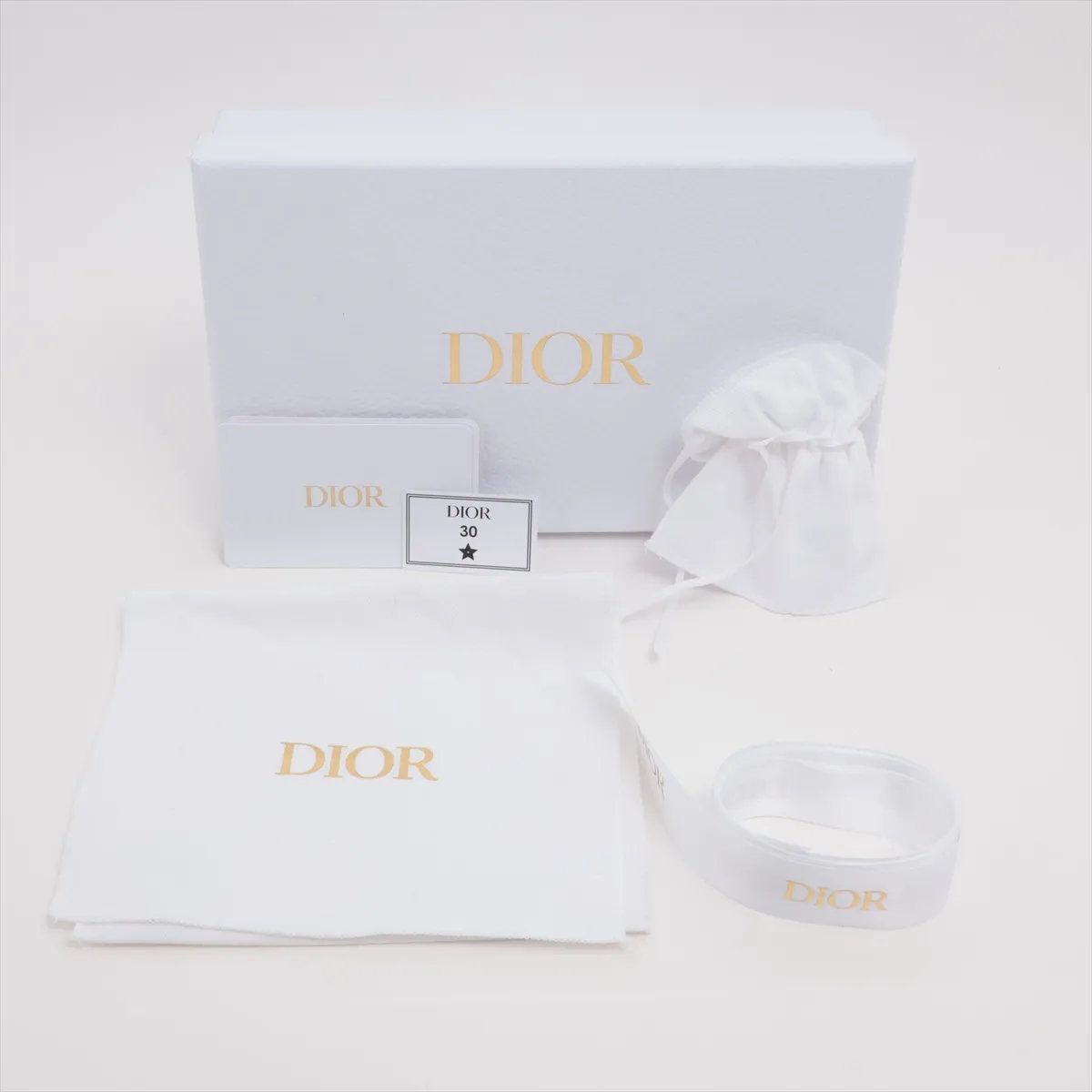 Dior Cannage Lady Leather Bifold Wallet — view 8