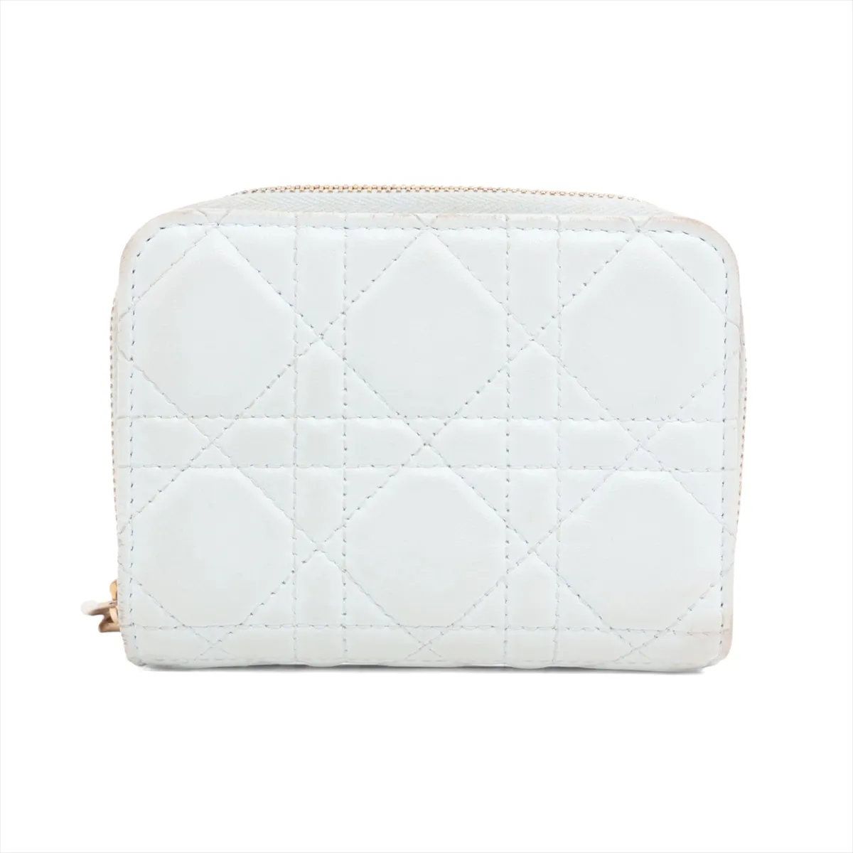 Dior Cannage Lady Leather Bifold Wallet