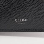 Celine Leather Bifold Wallet Black — view 8