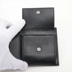 Celine Leather Bifold Wallet Black — view 4