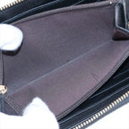 Fendi Leather Wallet Zip Around Black — view 6