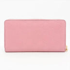 Gucci Guccissima Leather Wallet Zip Around Pink — view 2
