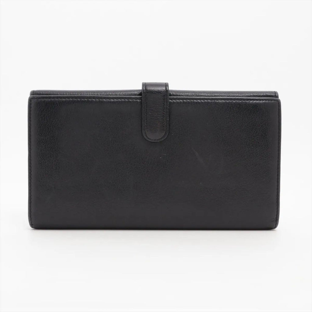 Chanel Card Camellia Lambskin Leather Wallet Bifold — view 2