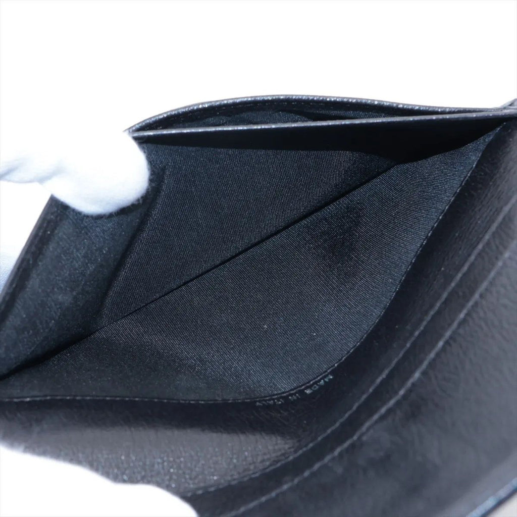 Chanel Card Camellia Lambskin Leather Wallet Bifold — view 7