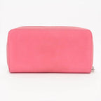 Chanel CC Logo Leather Wallet Zip Around — view 2