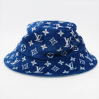 Louis Vuitton Chapeau LV Match Bucket Hat Blue — view 2