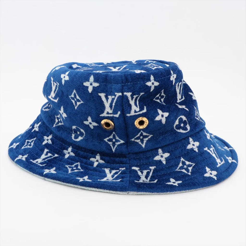 Louis Vuitton Chapeau LV Match Bucket Hat Blue — view 3