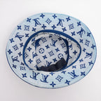 Louis Vuitton Chapeau LV Match Bucket Hat Blue — view 4