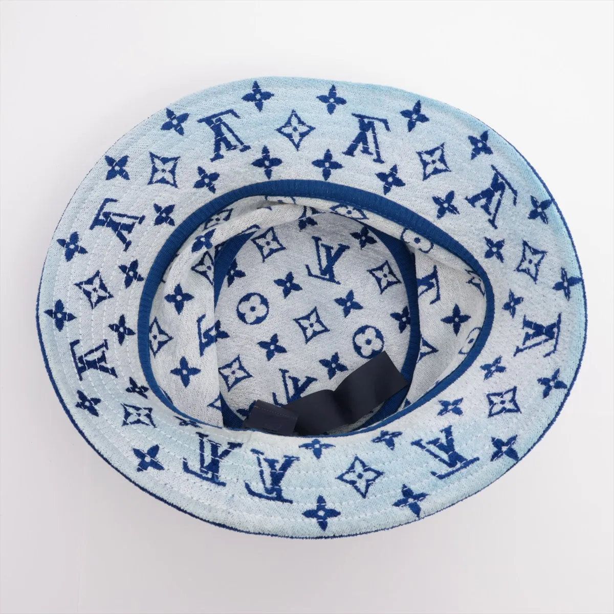 Louis Vuitton Chapeau LV Match Bucket Hat Blue — view 4