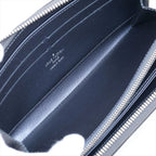 Louis Vuitton Epi Zippy Wallet Silver Leather Zip Around — view 4
