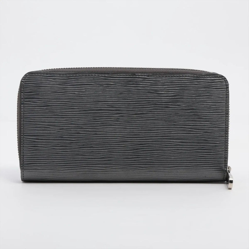 Louis Vuitton Epi Zippy Wallet Silver Leather Zip Around — view 2