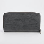 Louis Vuitton Epi Zippy Wallet Silver Leather Zip Around — view 2