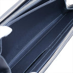 Louis Vuitton Epi Zippy Wallet Silver Leather Zip Around — view 7