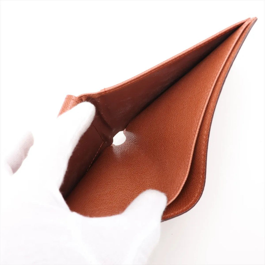 Louis Vuitton Monogram Portefeuille Marco Leather Bifold Wallet — view 4