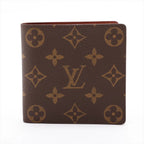 Louis Vuitton Monogram Portefeuille Marco Leather Bifold Wallet