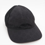 Gucci GG Nylon Baseball Cap Hat Black — view 2