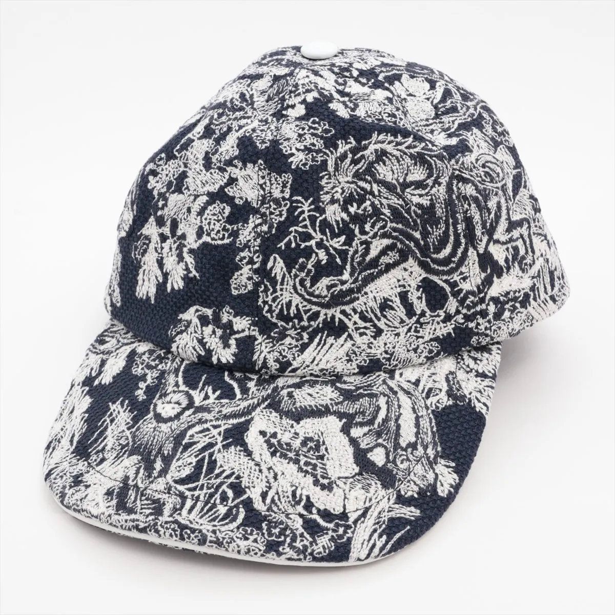 Dior Toile de Jouy Cap Hat Navy