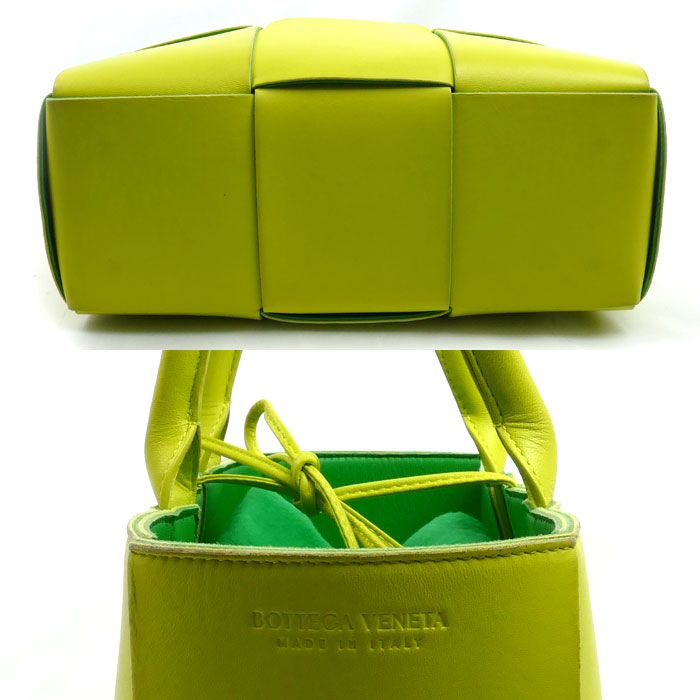 Bottega Veneta Small Arco Tote Bag Acid Kiwi Green — view 7