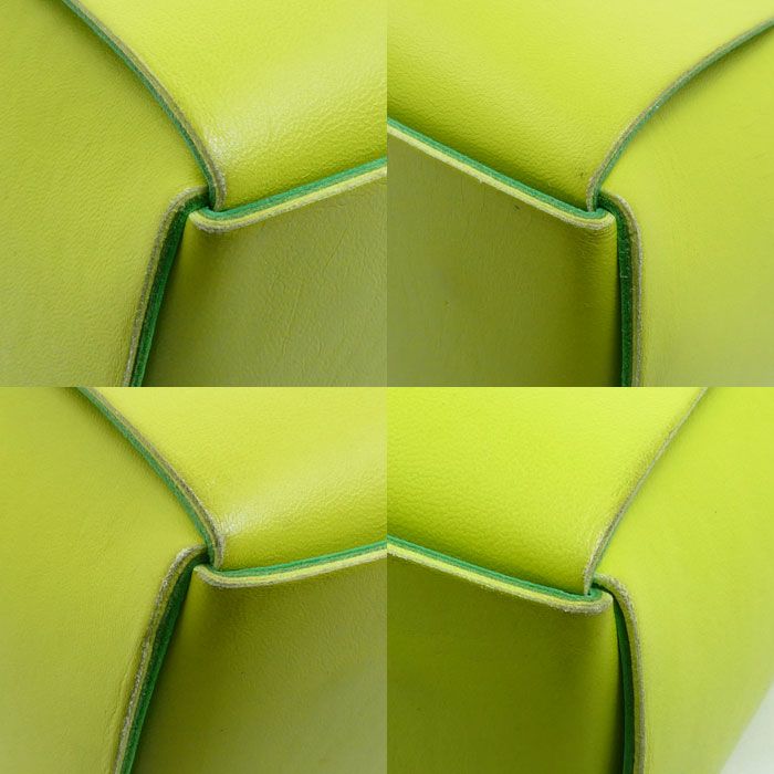Bottega Veneta Small Arco Tote Bag Acid Kiwi Green — view 3