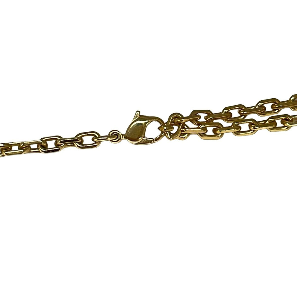 Louis Vuitton Necklace Collier Gamble Gold Multi — view 4