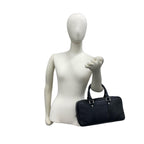 Louis Vuitton Vivienne Long Epi Leather Boston Bag Black Noir — view 2