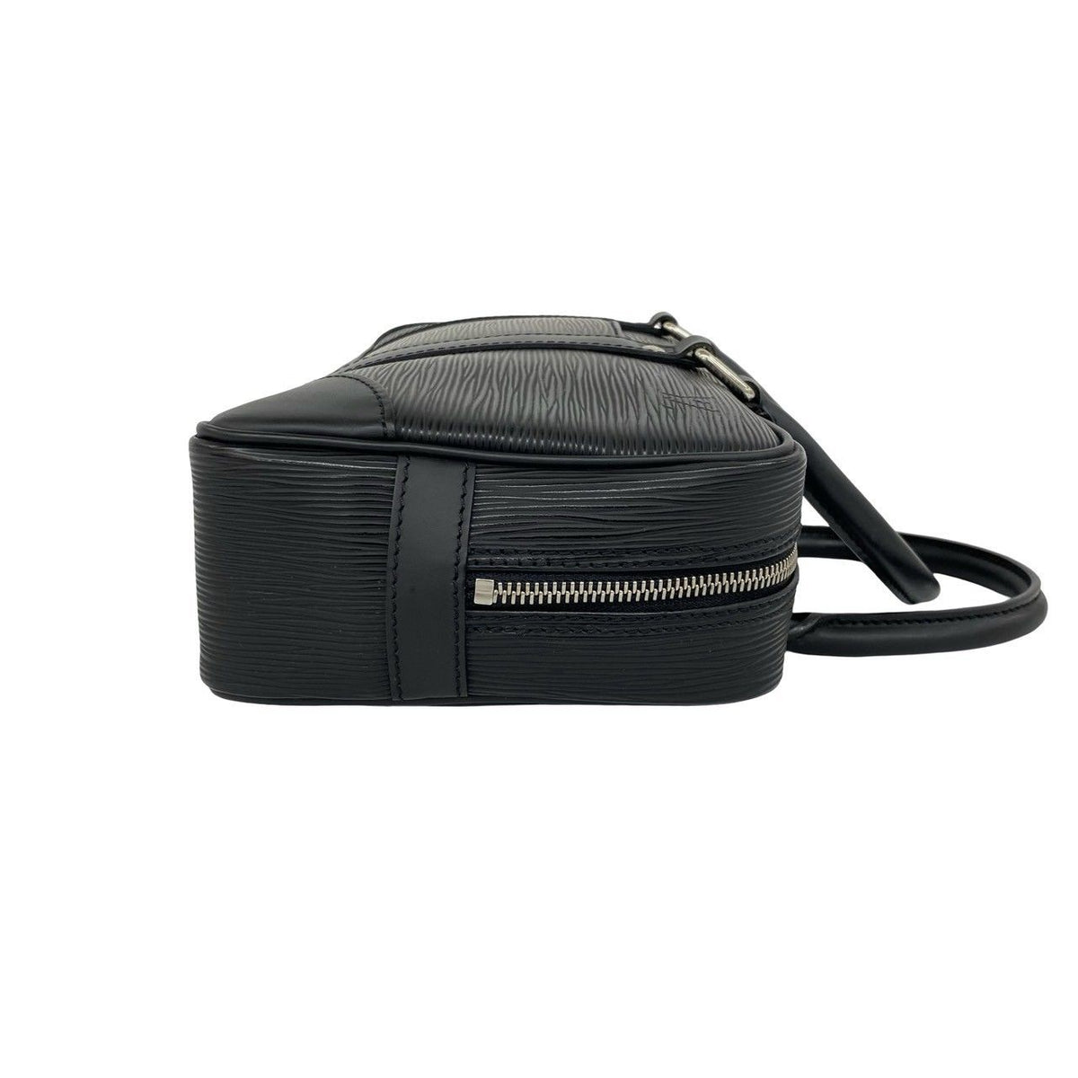 Louis Vuitton Vivienne Long Epi Leather Boston Bag Black Noir — view 6