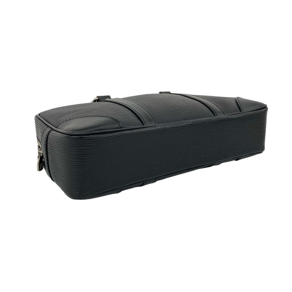 Louis Vuitton Vivienne Long Epi Leather Boston Bag Black Noir — view 7
