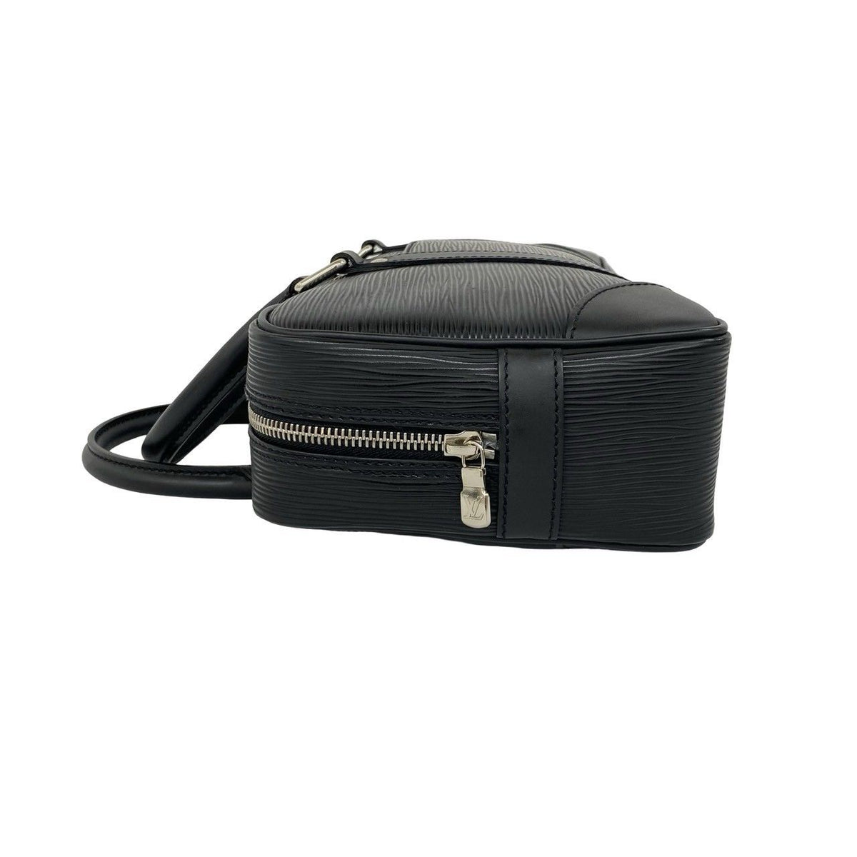 Louis Vuitton Vivienne Long Epi Leather Boston Bag Black Noir — view 5