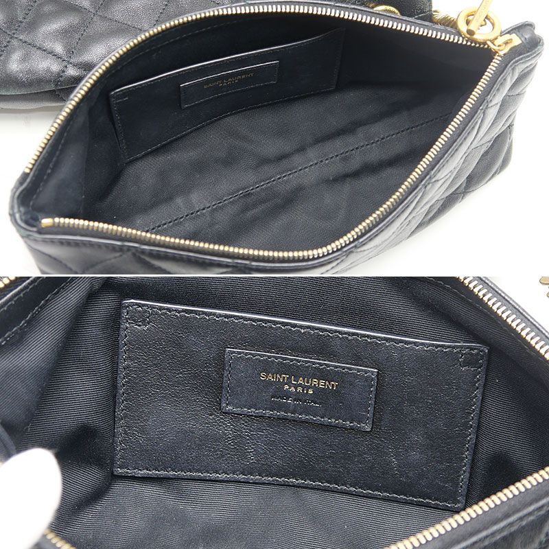 Saint Laurent Icare Maxi Shopping Tote Bag Black — view 8