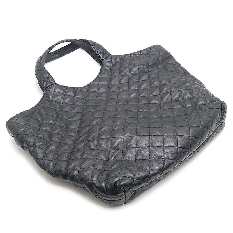 Saint Laurent Icare Maxi Shopping Tote Bag Black — view 2