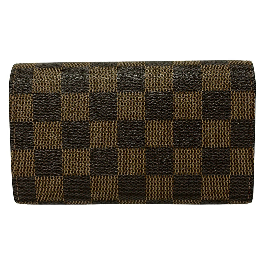 Louis Vuitton Bifold Wallet Damier Portefeuille Tresor Ebene — view 2
