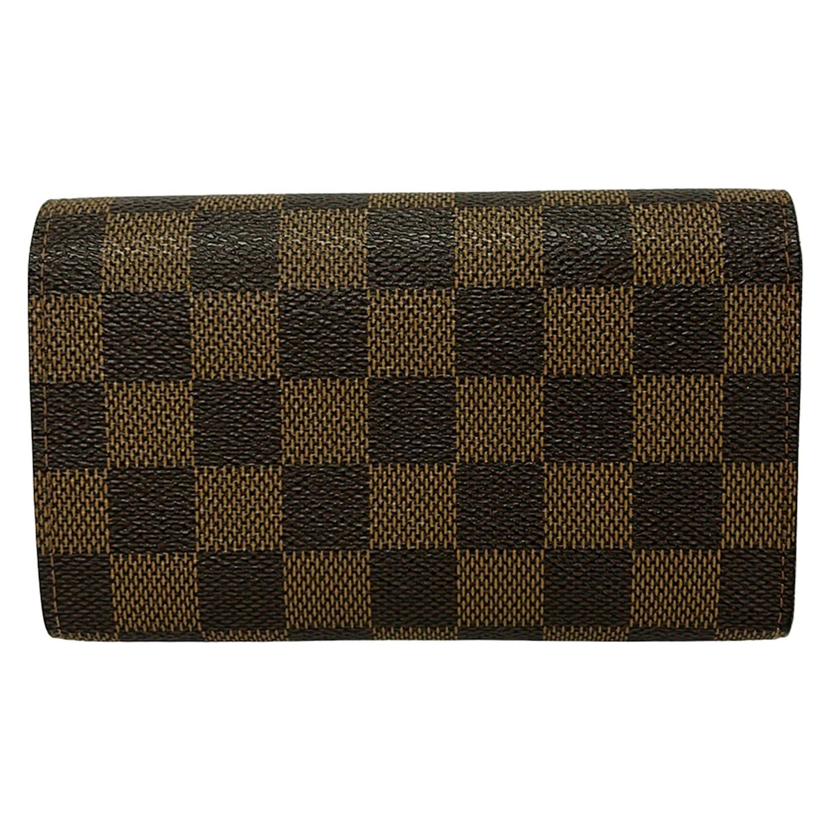 Louis Vuitton Bifold Wallet Damier Portefeuille Tresor Ebene — view 2