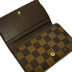 Louis Vuitton Bifold Wallet Damier Portefeuille Tresor Ebene — view 3