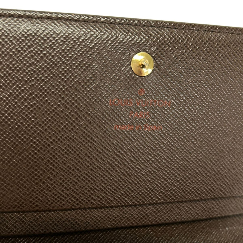 Louis Vuitton Bifold Wallet Damier Portefeuille Tresor Ebene — view 6