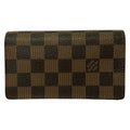 Louis Vuitton Bifold Wallet Damier Portefeuille Tresor Ebene