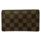 Louis Vuitton Bifold Wallet Damier Portefeuille Tresor Ebene